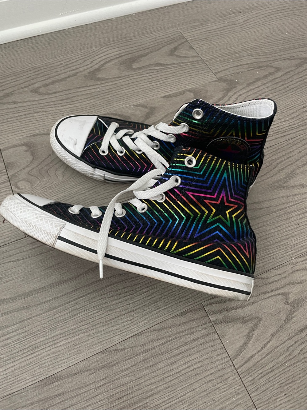 High-Top Cons Metallic Multicolor Star - Picture 5 of 6